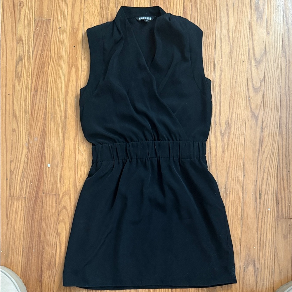 Express Classic Black Mini Dress